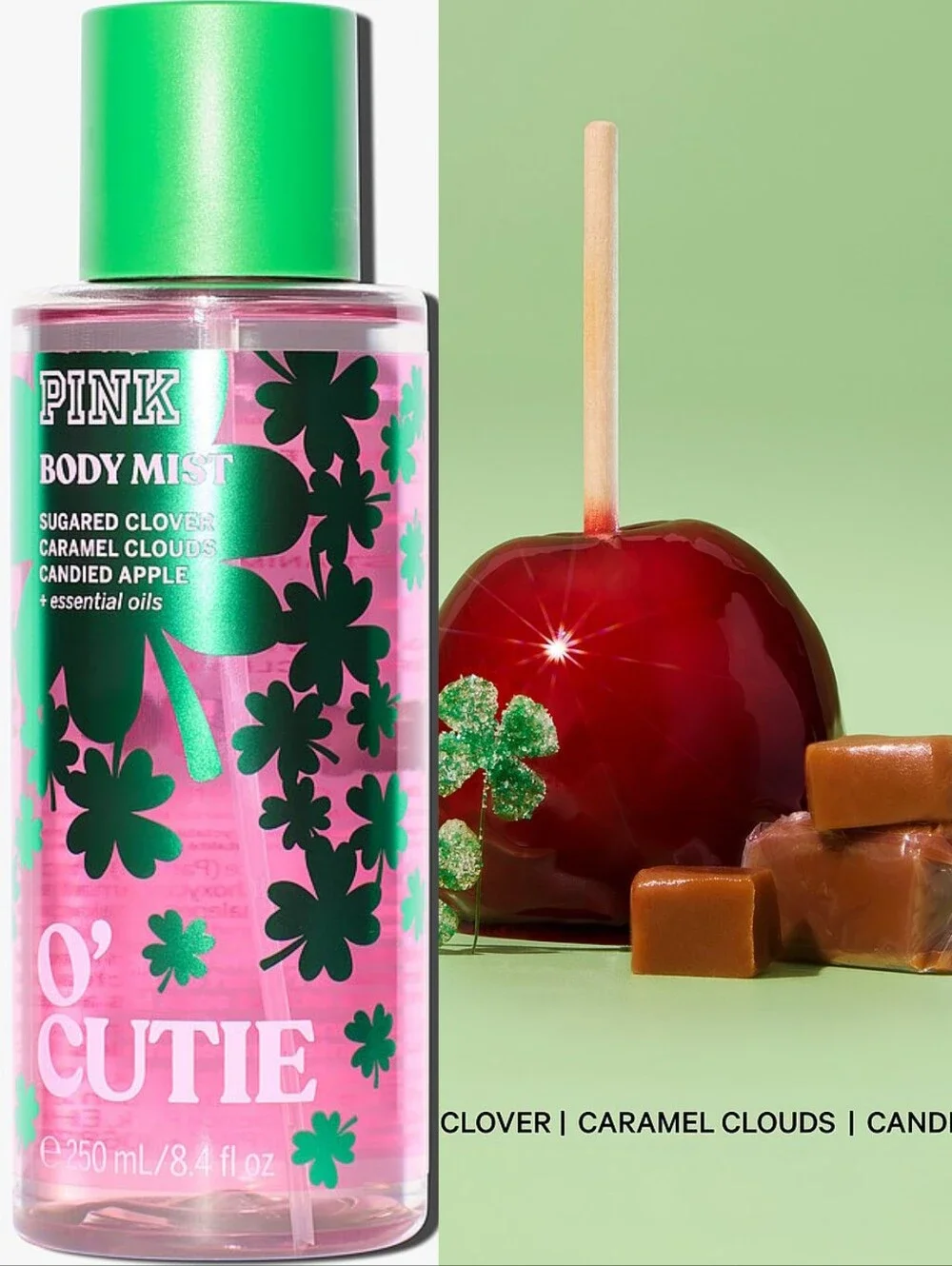 PINK Victoria's Secret O'Cutie Fragrance Body Mist 8oz NEW Rare
